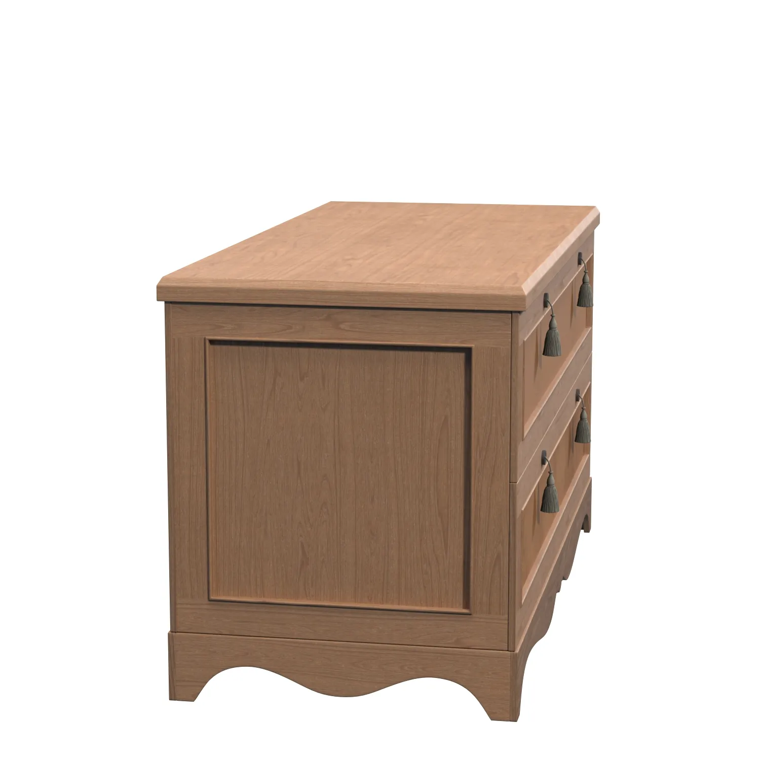 Credenza Cabinet PBR 3D Model_03